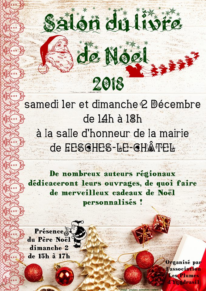 Salon Livre Noël Fesches le Châtel